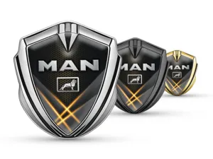 MAN Emblema Fender Badge Personalizzabile Edizione Pro